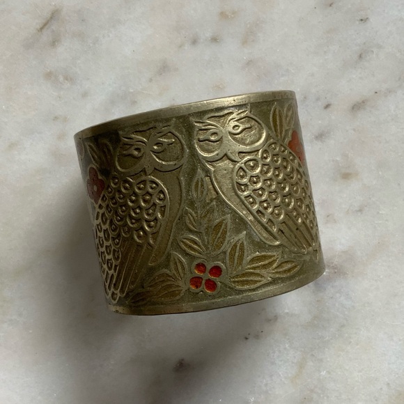 Owl Cuff Bracelet - Picture 2 of 11